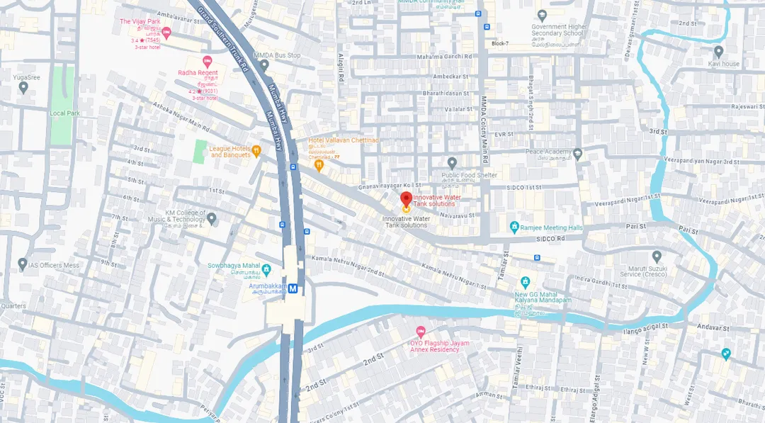 Innovative Water Tank solutions Map Location