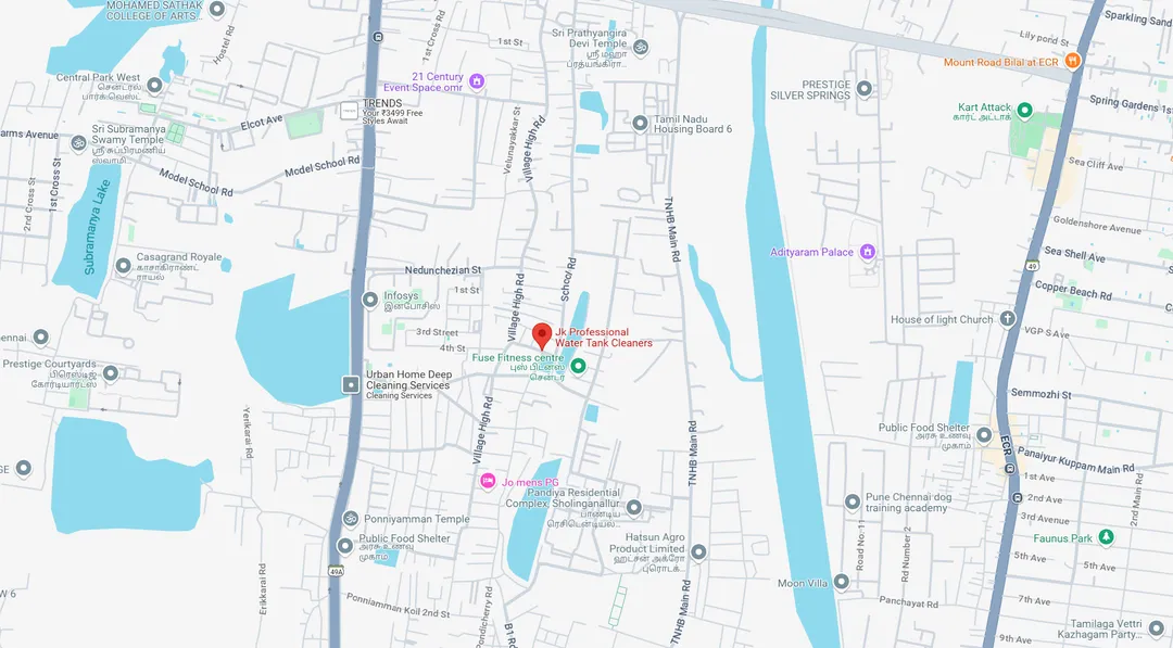 JK Professional Water Tank Cleaners Map Location